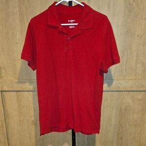 (J53) Goodfellow & Co Men's Vibrant Red Polo